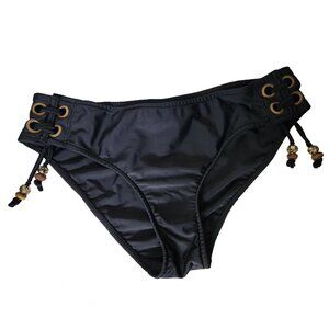 VENUS Black Bikini Bottoms with Beading
